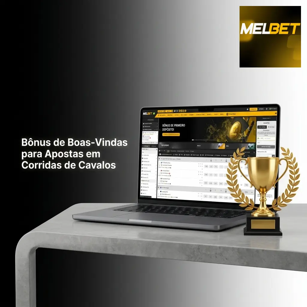 Bônus de boas-vindas Melbet: 100% no 1º depósito até R$1.200 para apostas em corridas de cavalos