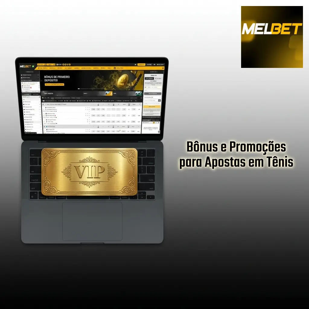 Bônus de boas-vindas Melbet: 100% até R$1.200 com rollover 5x e promoções em torneios de tênis