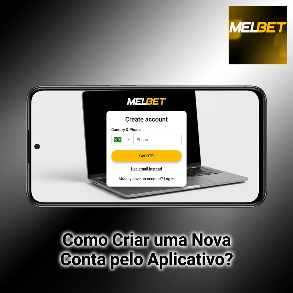 Passo a passo para criar uma nova conta pelo aplicativo Melbet em poucos minutos