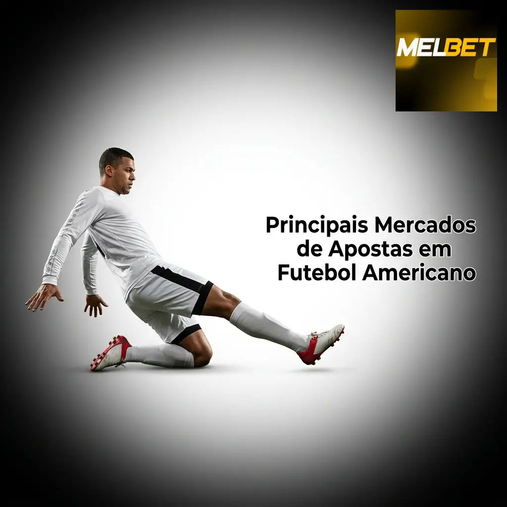 Mercados de apostas em futebol americano na Melbet: spread, money line, totais, props e parlays