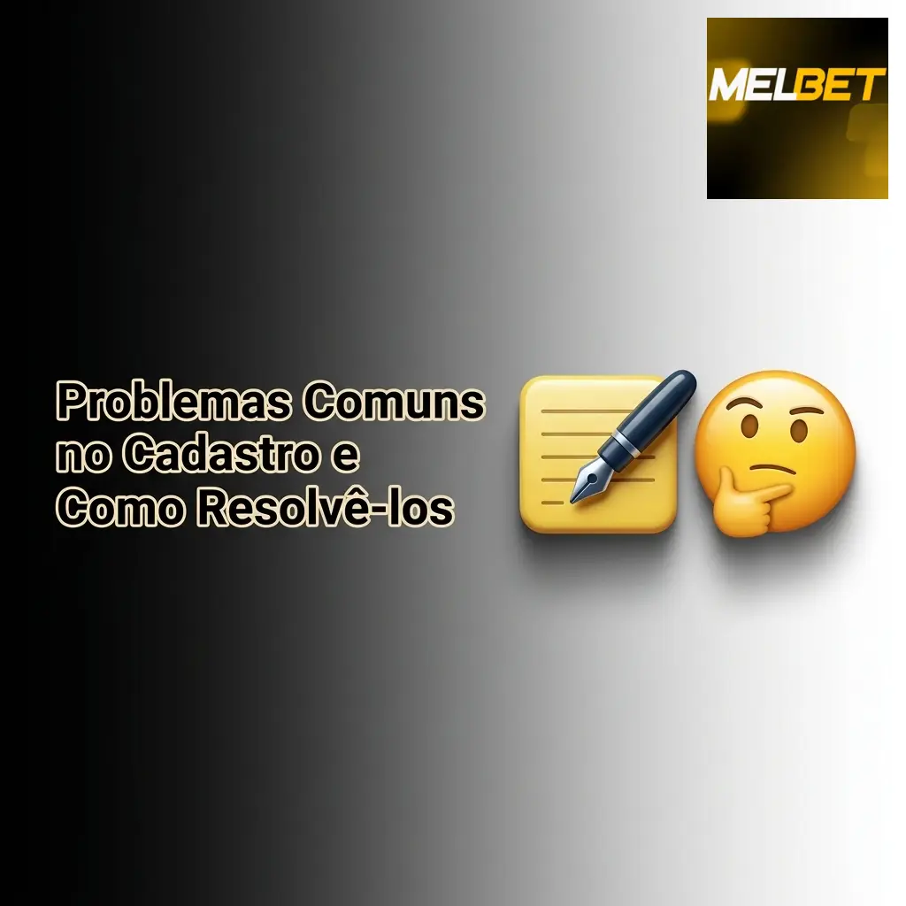 Problemas comuns no cadastro da Melbet e soluções recomendadas para erros de verificação e restrições